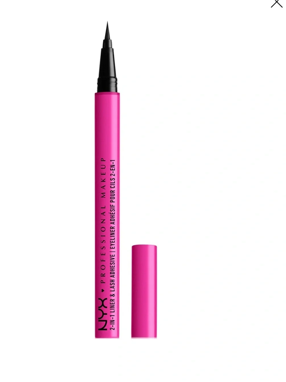 NYX Jumbo Lash 2-in-1 Liner & Lash Adhesive - Baddest Black -Lot of 3-